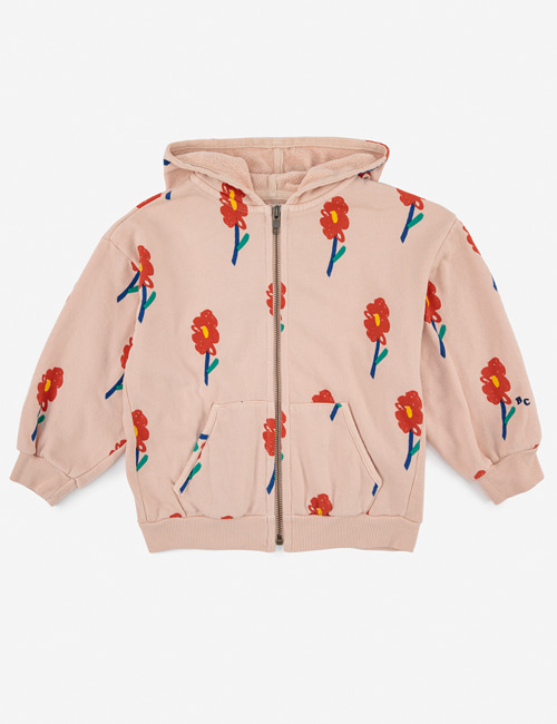 [BOBO CHOSES]  Flowers all over hooded sweatshirt