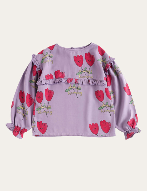 [THE CAMPAMENTO]  Flowers Blouse