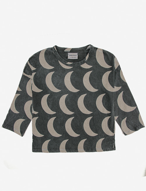 [BOBO CHOSES]  Moon all over long sleeve T-shirt [ 6-7Y, 8-9Y, 10-11Y]