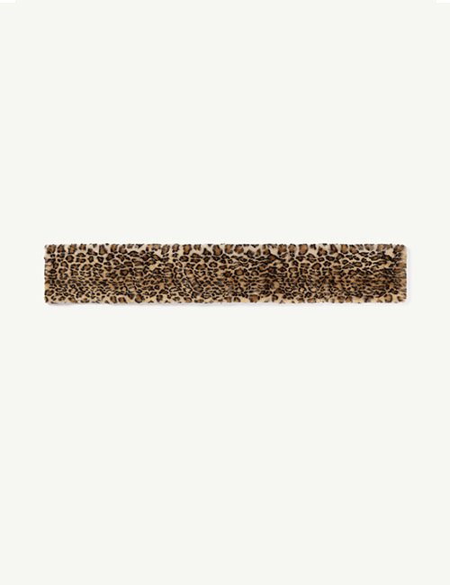 [The Animals Observatory] FUR SNAKE ONESIZE SCARF _ Brown