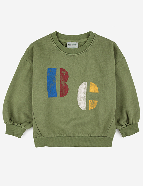 [BOBO CHOSES]Multicolor B.C sweatshirt [2-3Y, 8-9Y, 12-13Y]