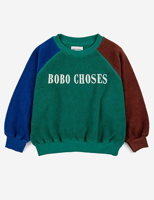 [BOBO CHOSES] Bobo Choses Color Block sweatshirt
