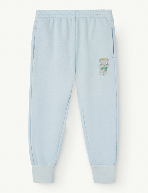 [The Animals Observatory]   PANTHER KIDS PANTS Blue_Elephant Yoga Crown [2Y]