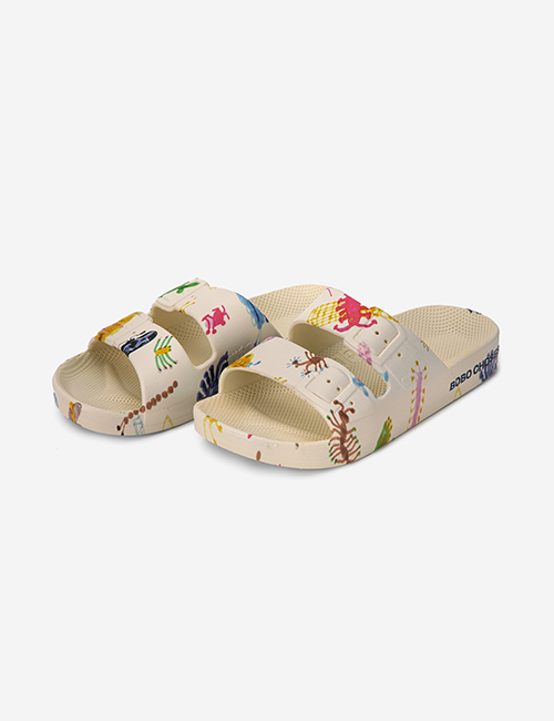 [BOBO CHOSES] Funny Insects All Over Freedom Moses X Bobo Choses sandals [ 26-27, 28-29, 30-31, 32-33, 34-35]