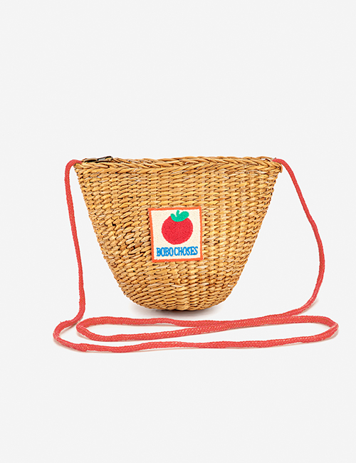 [BOBO CHOSES] BC Tomato Patch raffia hand bag