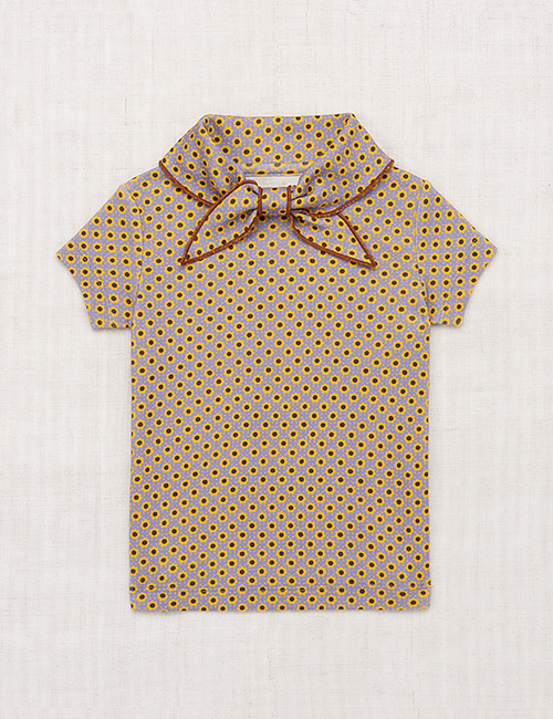 [MISHA &amp; PUFF]Scout Tee _ Pewter Flower Dot [3Y,   8Y]